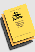 Foundation Inspection Preparation Checklist